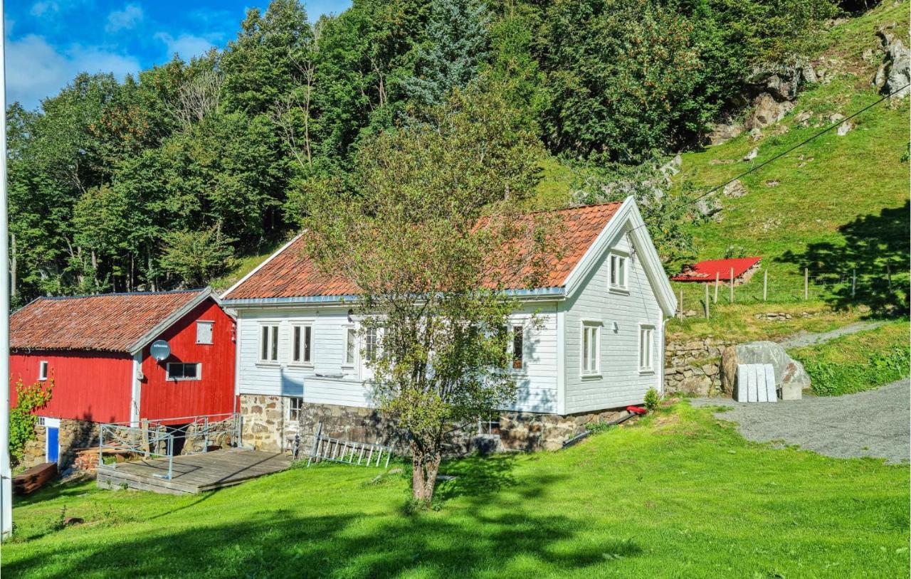 Amazing Home In Hidrasund With Wifi Eide  Eksteriør billede